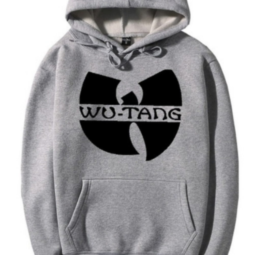 Wutang sweater and Slipknot sweatpants
